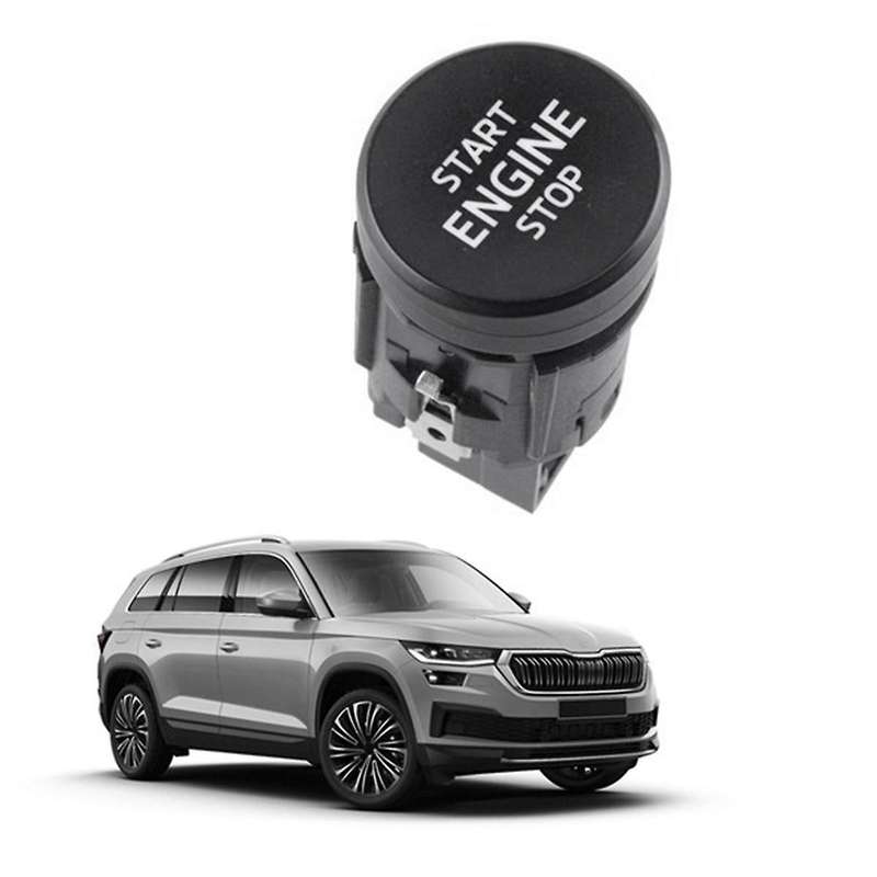 Car Engine Start Stop Button Switch 3VD905217 for Superb Scala 2015-2021 Start Push Button 5E0905217