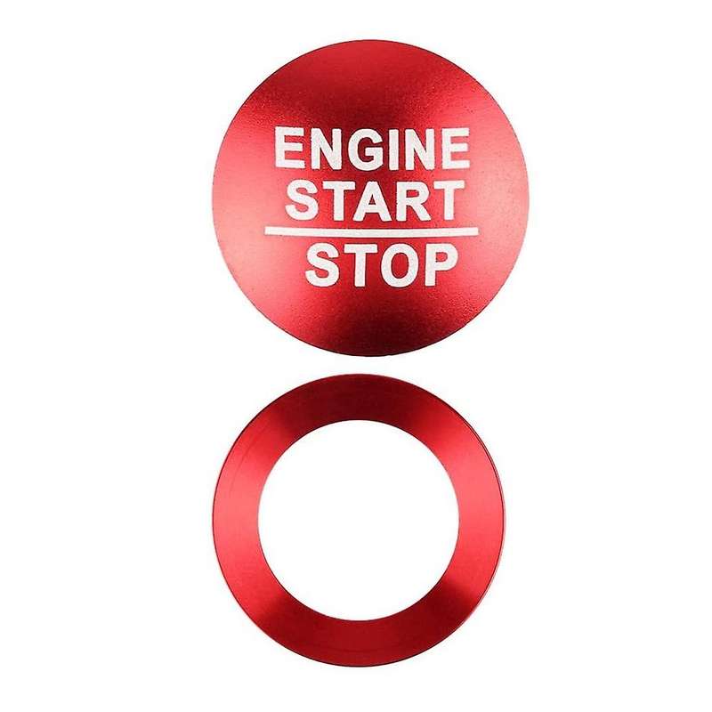 Car Engine Start Stop Button Cover Trim for Grand 2014-2021 Accessories Ignition Button Decal Sticke
