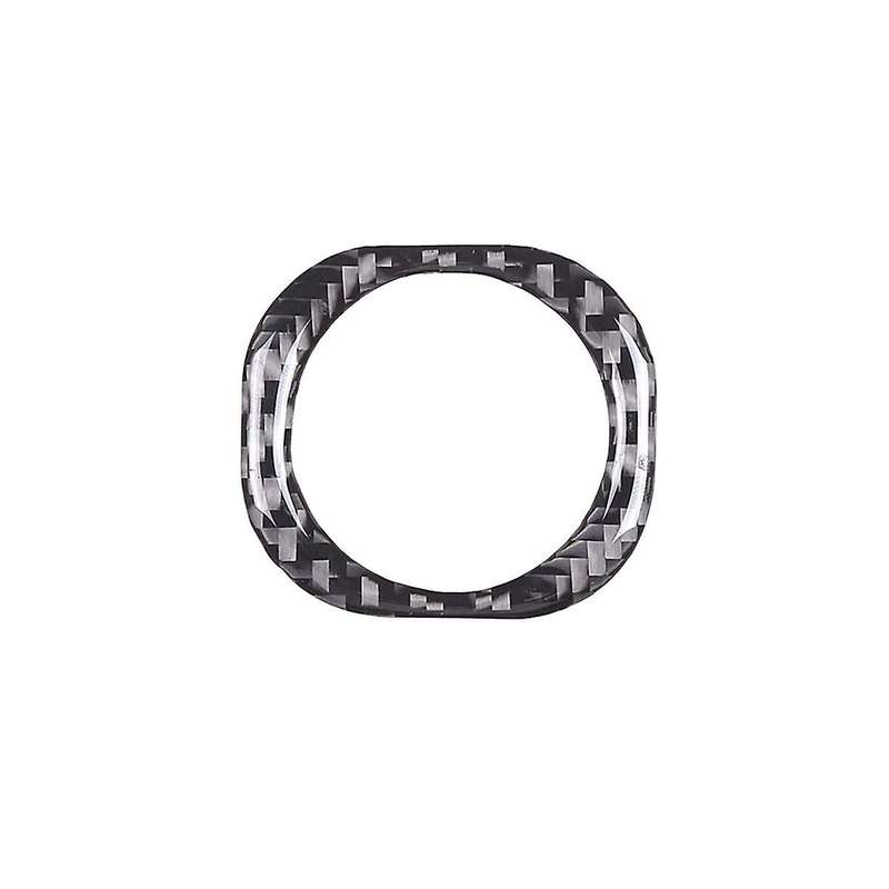Car Engine Start Stop Decoration Ring Trim Sticker for 2022 2023 Accessories - Soft Carbon Fiber