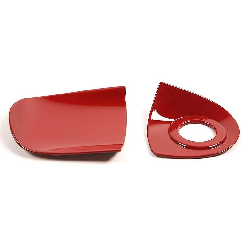 Car Engine Start Stop Ignition Decor Cover Key Jack Trim for 2010 2011 2012 2013 2014,ABS Red