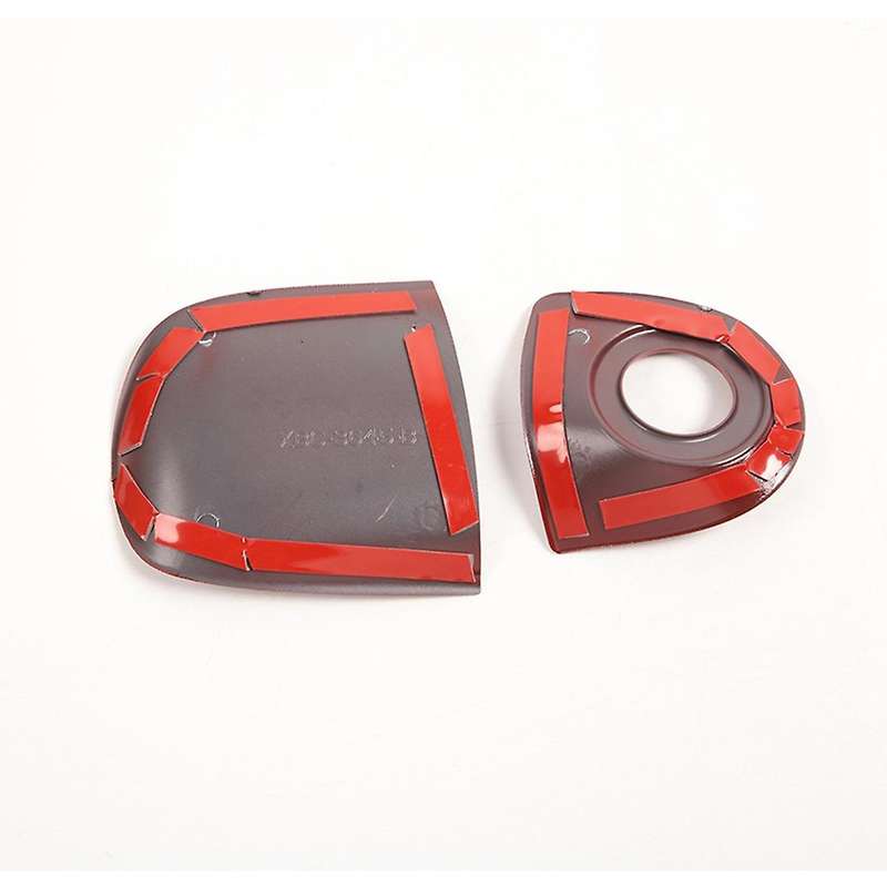 Car Engine Start Stop Ignition Decor Cover Key Jack Trim for 2010 2011 2012 2013 2014,ABS Red