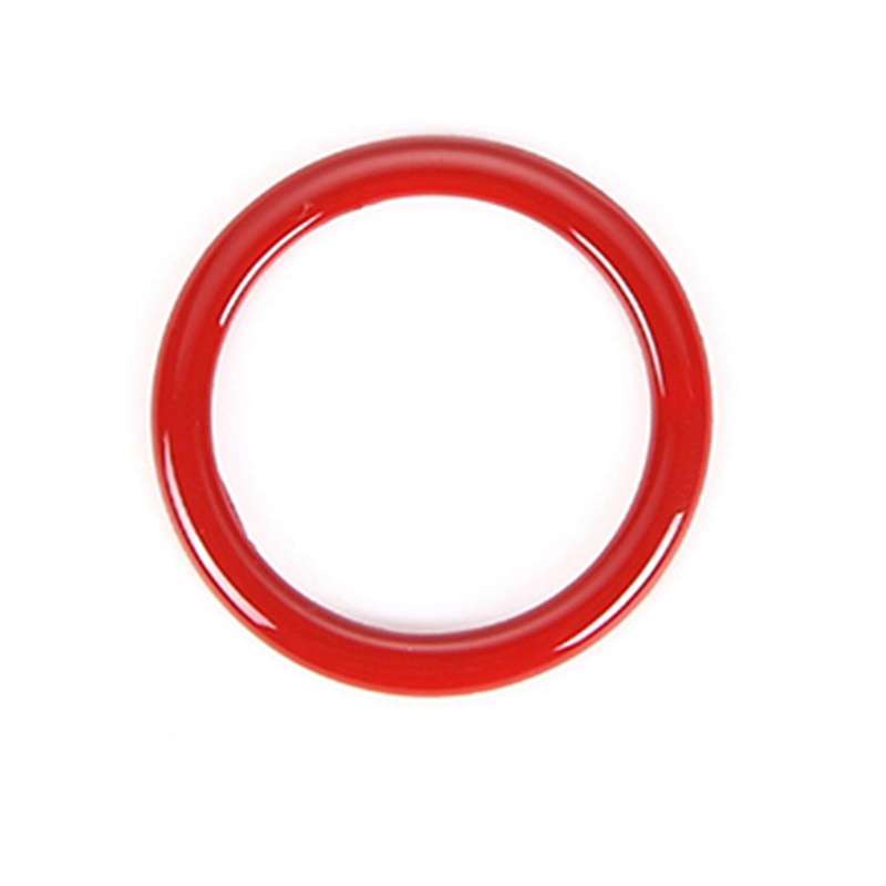 Car Engine Start Stop Ignition Key Decor Ring Cover for Nitro 2007-2012 Interior Accessories, Red