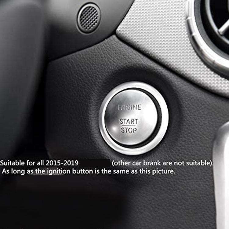 Car Engine Start Stop Ignition One-Button Cover Trim for A200 B200 C300 E300 CLS300 GLA CLA GLC