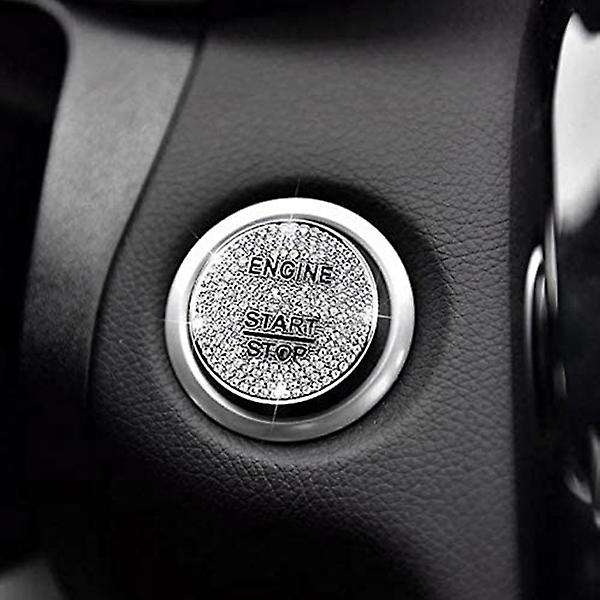 Car Engine Start Stop Ignition One-Button Cover Trim for A200 B200 C300 E300 CLS300 GLA CLA GLC