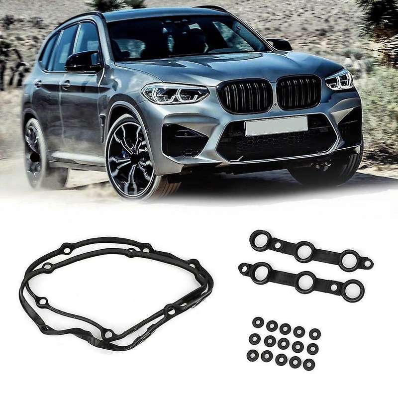 Car Engine Valve Cover Gasket Kit for 325Ci 325I 325Xi 330Ci 525I 530I X3 X5 11129070990 11121437395