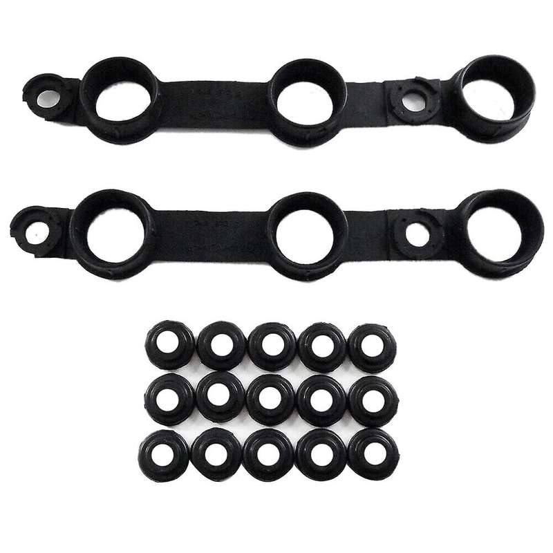 Car Engine Valve Cover Gasket Kit for 325Ci 325I 325Xi 330Ci 525I 530I X3 X5 11129070990 11121437395