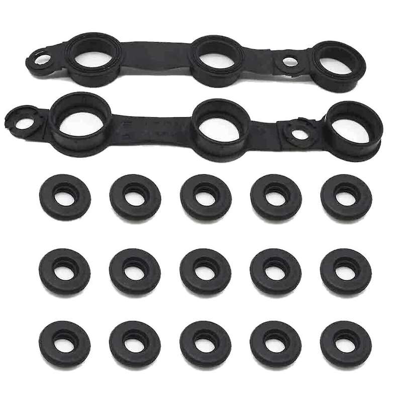 Car Engine Valve Cover Gasket Kit for 325Ci 325I 325Xi 330Ci 525I 530I X3 X5 11129070990 11121437395
