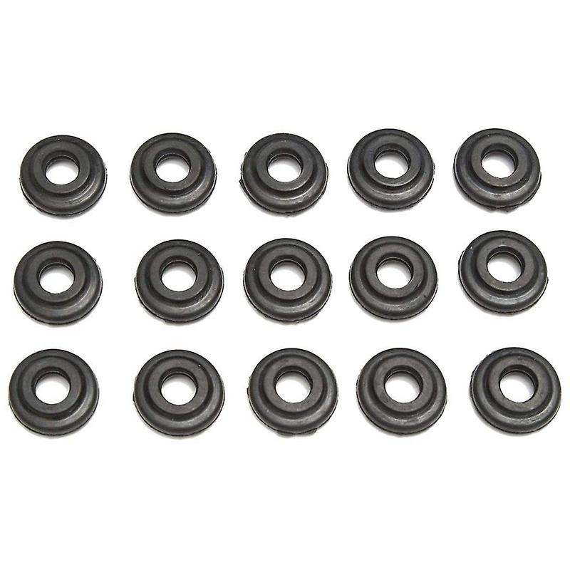 Car Engine Valve Cover Gasket Set with 15 Bolt Grommets 11129070532 for WE36 E39 Z3 M52 S52