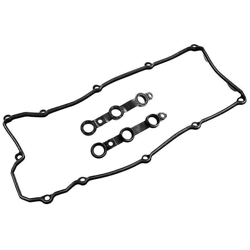 Car Engine Valve Cover Gasket Set with 15 Bolt Grommets 11129070532 for WE36 E39 Z3 M52 S52