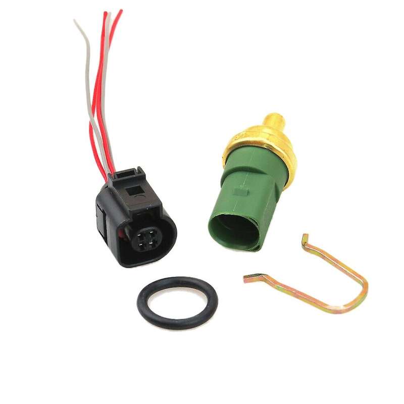 Car Engine Water Temperature Sensor Switch & Cable Harness Plug for Golf 059919501A