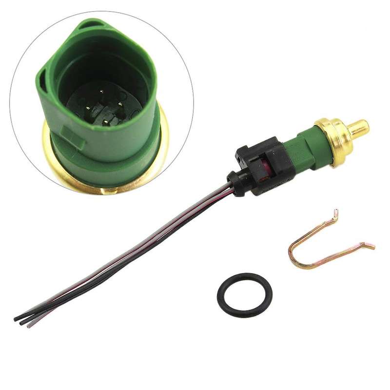 Car Engine Water Temperature Sensor Switch & Cable Harness Plug for Golf 059919501A