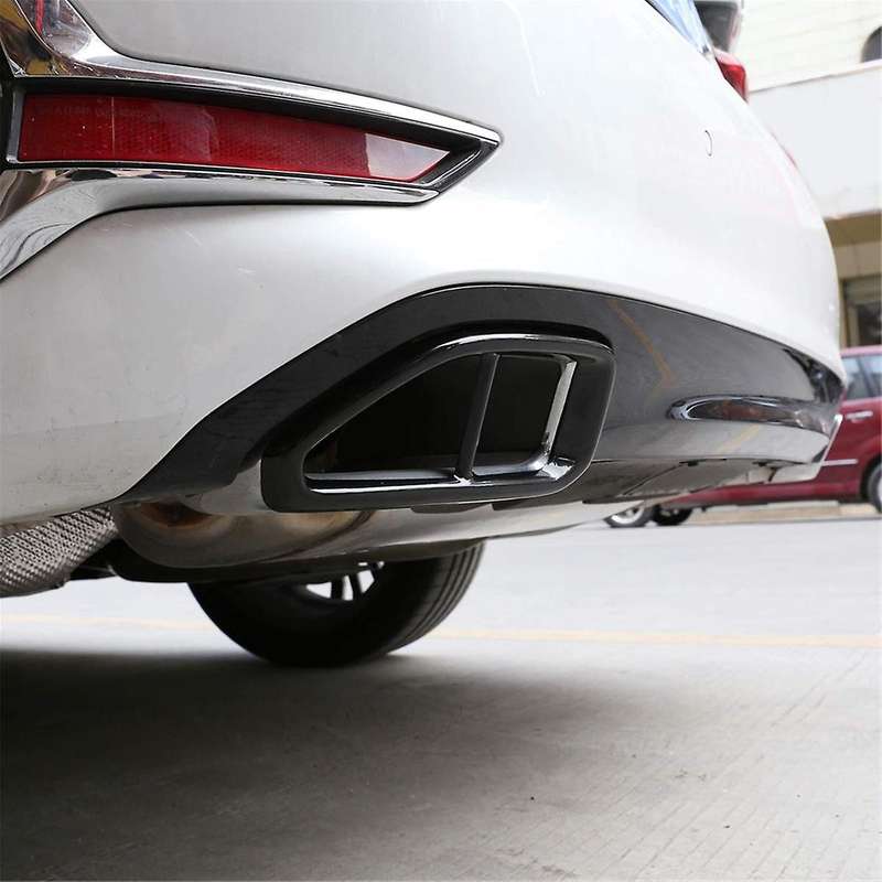 Car Exhaust Muffler Pipe Tip Cover Decorative Trim for 3 Series G20 G28 2020-2022 Stainless Steel