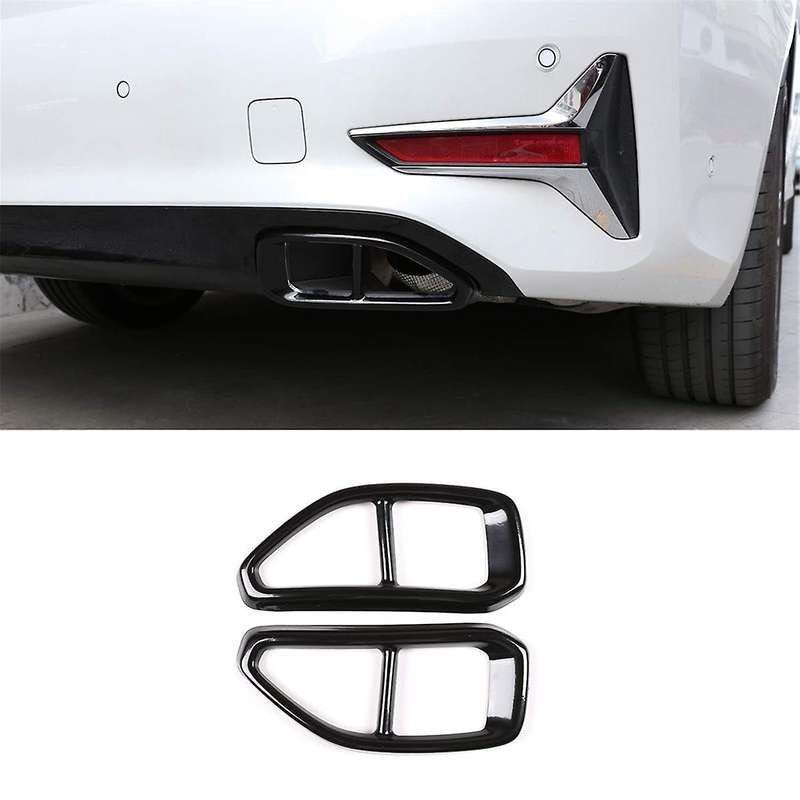 Car Exhaust Muffler Pipe Tip Cover Decorative Trim for 3 Series G20 G28 2020-2022 Stainless Steel