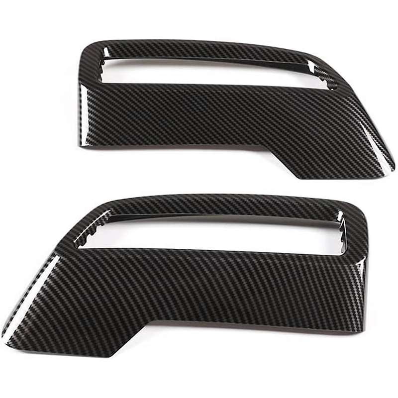 Car Exhaust Pipe Cover Rear Exhaust Muffler Pipe Tail Throat Frame for 3008 5008 2017-2020 Carbon Fi