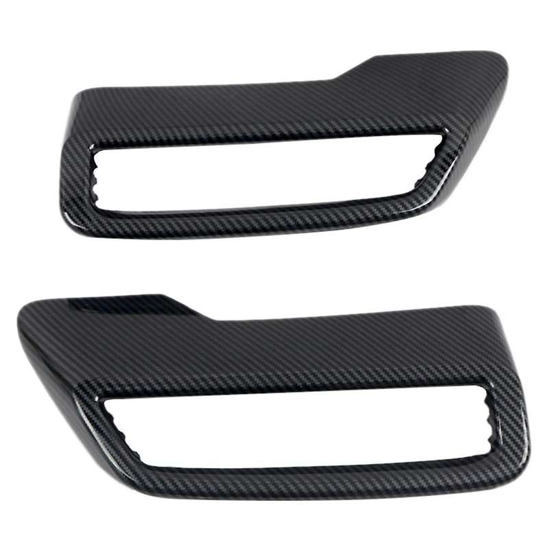 Car Exhaust Pipe Cover Rear Exhaust Muffler Pipe Tail Throat Frame for 3008 5008 2017-2020 Carbon Fi