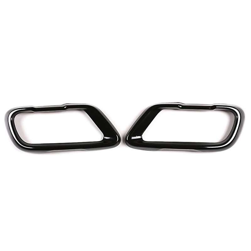 Car Exhaust Pipe Cover Stickers Accessories for X5 G05 X7 G07 2019-21(Suitable for M Sports Version)