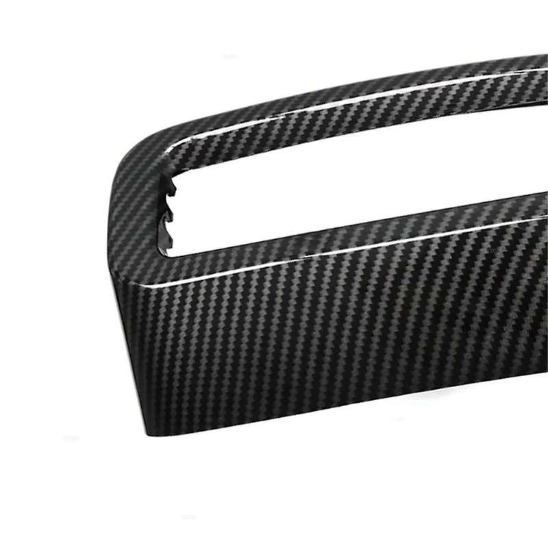 Car Exhaust Pipe Cover Rear Exhaust Muffler Pipe Tail Throat Frame for 3008 5008 2017-2020 Carbon F