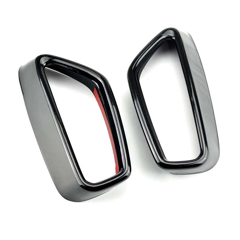 Car Exhaust Pipe Cover Stickers Tailpipe Trim Frame for 5 Series G30 G31 2018-2021 Exterior Modific