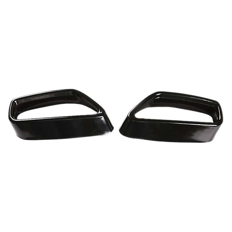 Car Exhaust Pipe Cover Stickers Tailpipe Trim Frame for 5 Series G30 G31 2018-2021 Exterior Modific