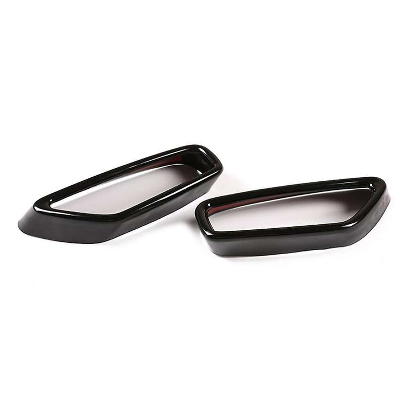Car Exhaust Pipe Cover Stickers Tailpipe Trim Frame for 5 Series G30 G31 2018-2021 Exterior Modific
