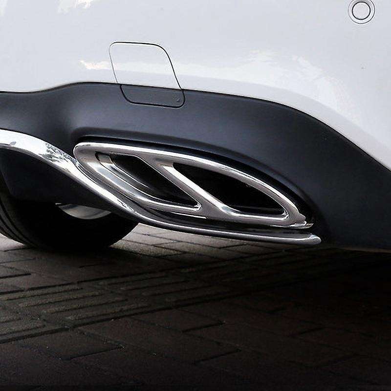 Car Exhaust Pipe Muffler Tail Cover Trim for B Series E Series New E-Class New C-Class GLC GLS
