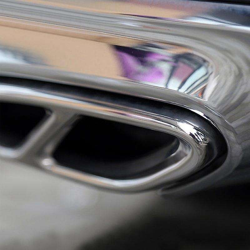 Car Exhaust Pipe Muffler Tail Cover Trim for B Series E Series New E-Class New C-Class GLC GLS