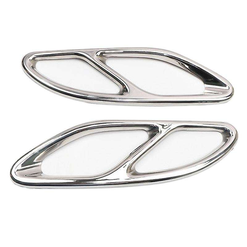 Car Exhaust Pipe Muffler Tail Cover Trim for B Series E Series New E-Class New C-Class GLC GLS