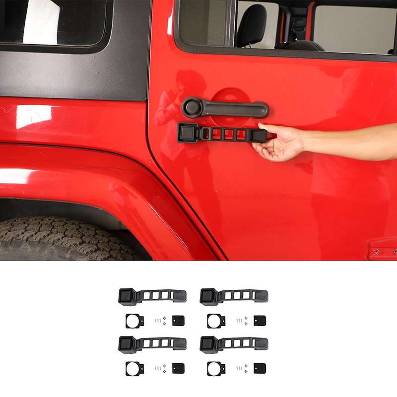 Car Exterior Door Handle Decoration Shell Cover for Nitro Liberty 2007 2008 2009 2010 2011 2012 Acce