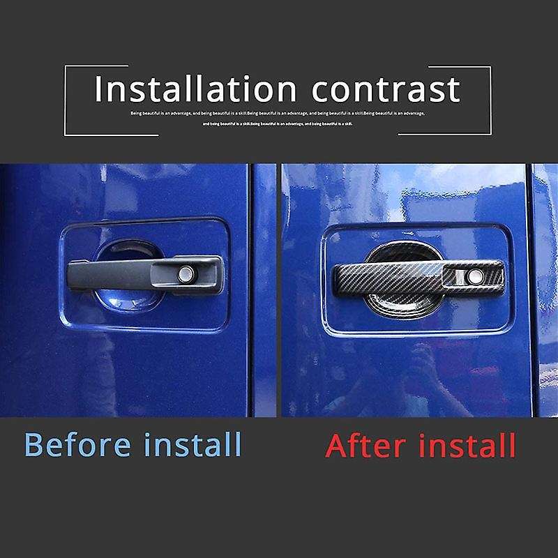 Car Exterior Door Grab Handle Cover Trim for G Class W463 G500 G550 G63 2019 2020 Auto Accessories