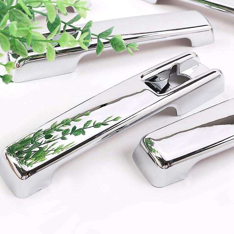 Car Exterior Door Grab Handle Cover Trim for G Class W463 G500 G550 G63 2019 2020 Silver