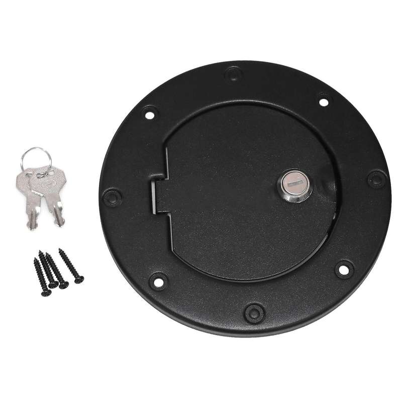 Car Exterior Fuel Tank Cap with Lock for JT 1997-2006 Oil Gas Aluminum Alloy Cover Accessories