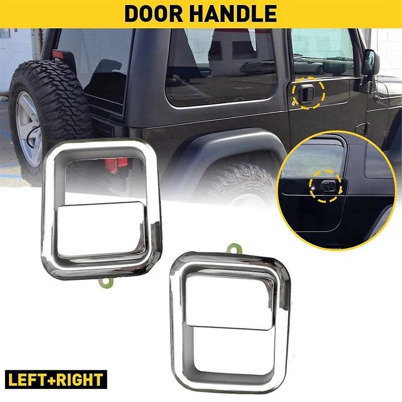 Car Exterior Door Handles J5758172 J5758173 for TJ 1984-1990 Outside Door Handles Car Accessories