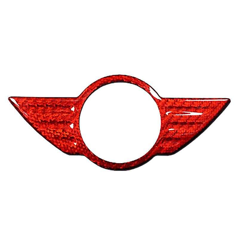 Car Exterior Front Rear Trunk Logo Badge Moulding Sticker for JCW S R55 R56 R57 R60 F54 F56 F60 Red