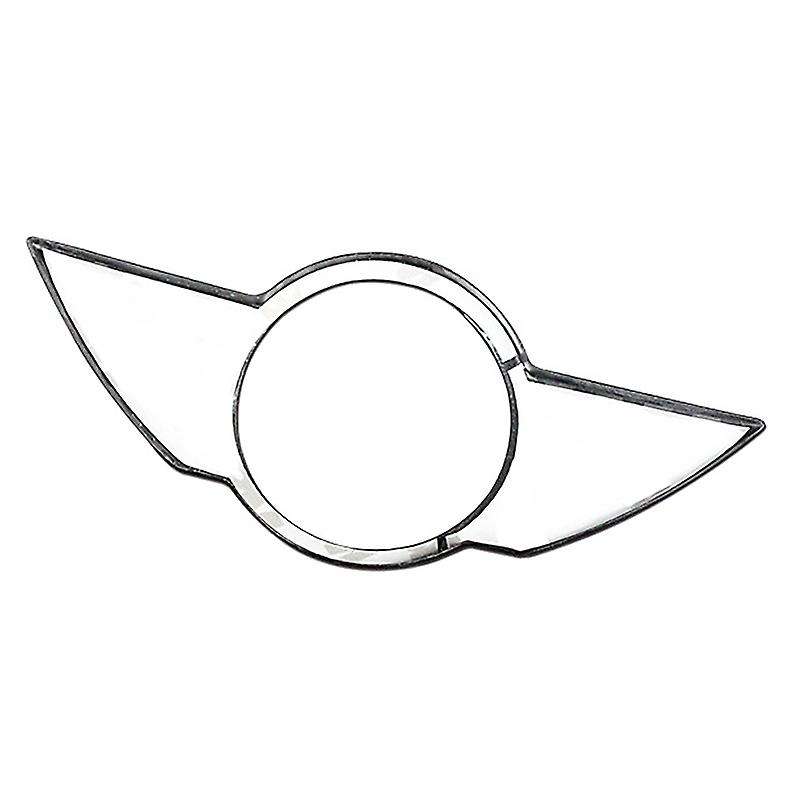 Car Exterior Front Rear Trunk Logo Badge Moulding Sticker for JCW S R55 R56 R57 R60 F54 F56 F60 Blac