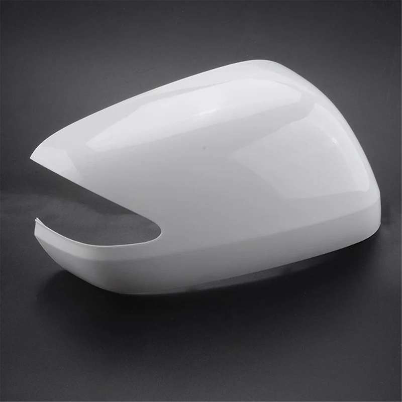 Car Exterior Door Mirror Covers Rearview Mirror Cover Wing Door Side Mirror Shell for Fit Jazz 2009-