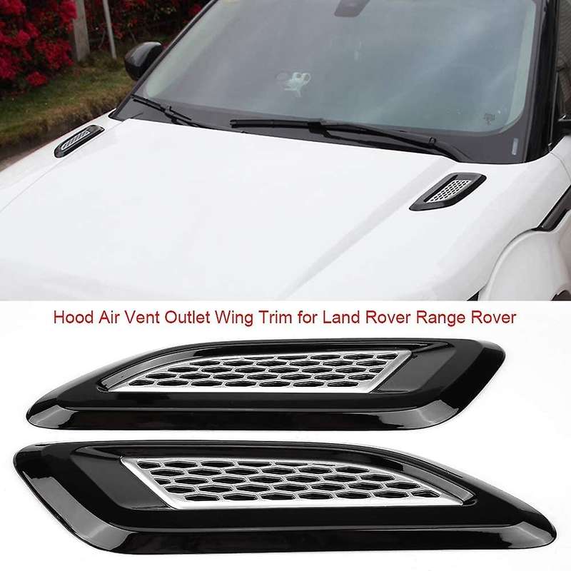 Car Exterior Hood Air Vent Outlet Ring Cover Trim Engine Hood Frame Decoration Car Accessories for ,