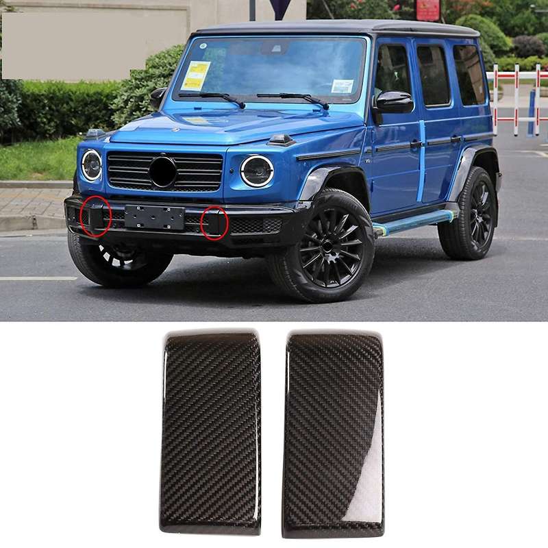 Car Exterior Parts Front Bumper Decoration Trim for G Class W463A G350 G400 G500 2019-2020