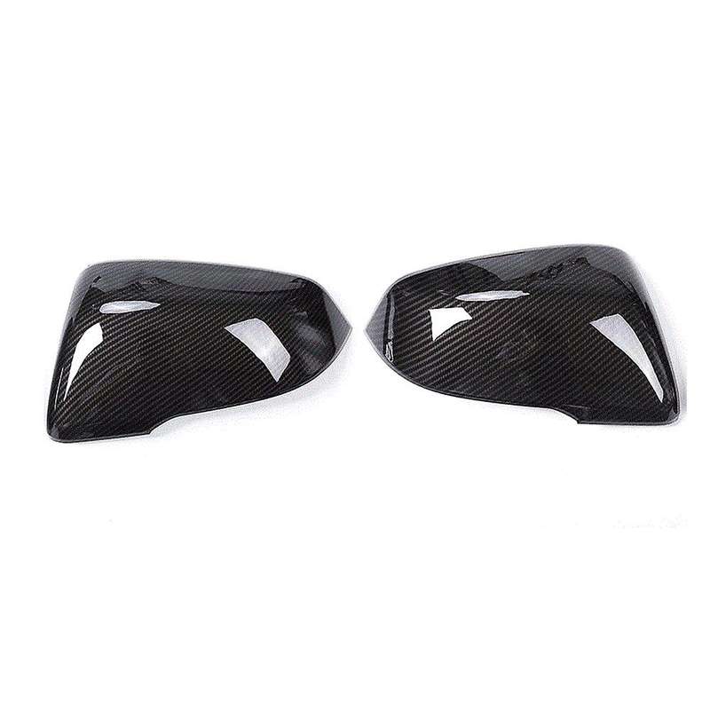 Car Exterior Side Rear View Mirror Casing Protection Cover for 2019-2021(Carbon Fiber)