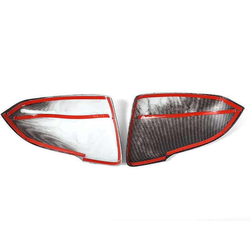 Car Exterior Side Rear View Mirror Casing Protection Cover for 2019-2021(Carbon Fiber)
