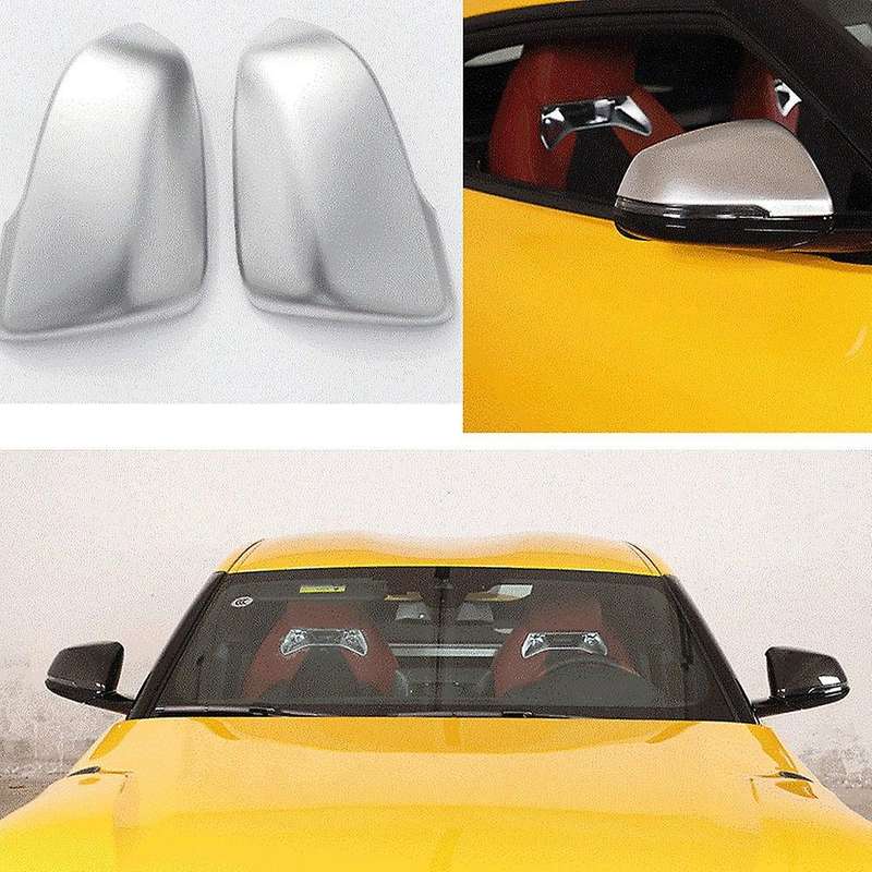 Car Exterior Side Rear View Mirror Casing Protection Cover for 2019-2021(Carbon Fiber)