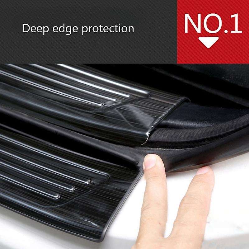 Car External Door Sill Strip Welcome Pedal Protection Sticker Trim Threshold Anti-Skid Plate for -5