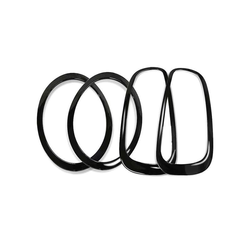 Car Eyebrow Headlight Taillight Frame Rear Lamp Ring Cover Case Loop Stickers for One S Jcw F54