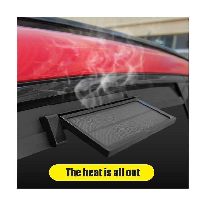 Car Fan Car Cooling Air Circulation Car Ventilation Fan Car Accessories, Black