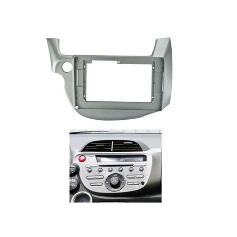 Car Fascia Panel Dash Mount Installation Double Din Dvd Frame for Fit Jazz 2008 - 2013
