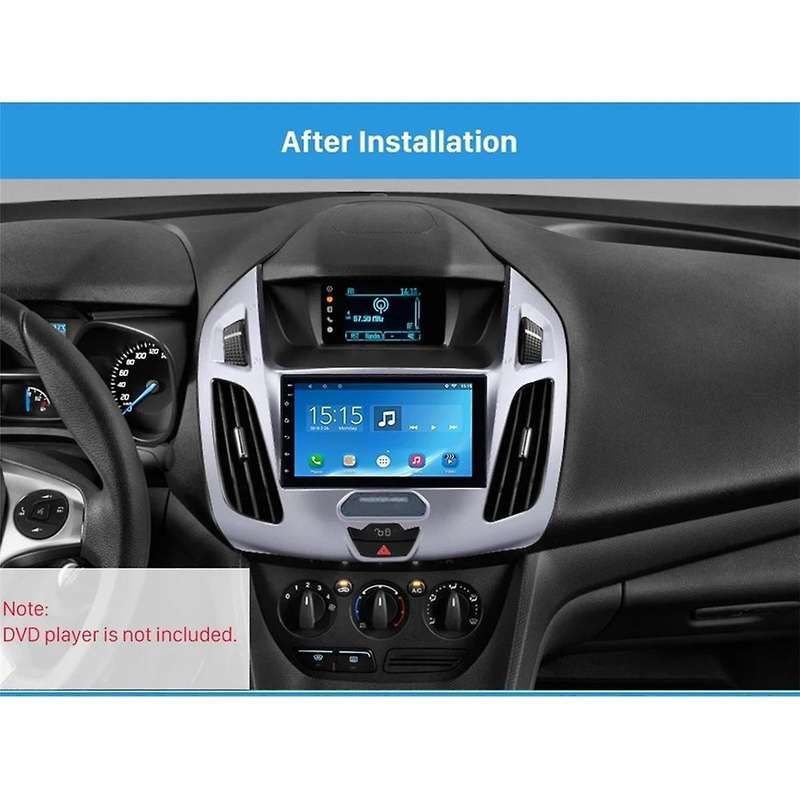 Car Fascia Radio Panel for Transit Tourneo Connect 2014-2017 Dash Kit Install Facia Console Bezel