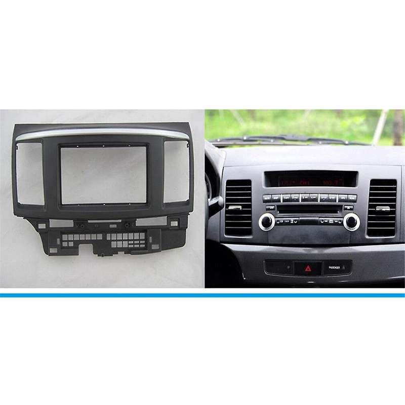 Car Fascia Radio Panel for 2007-2015 Dash Kit Install Facia Console Bezel