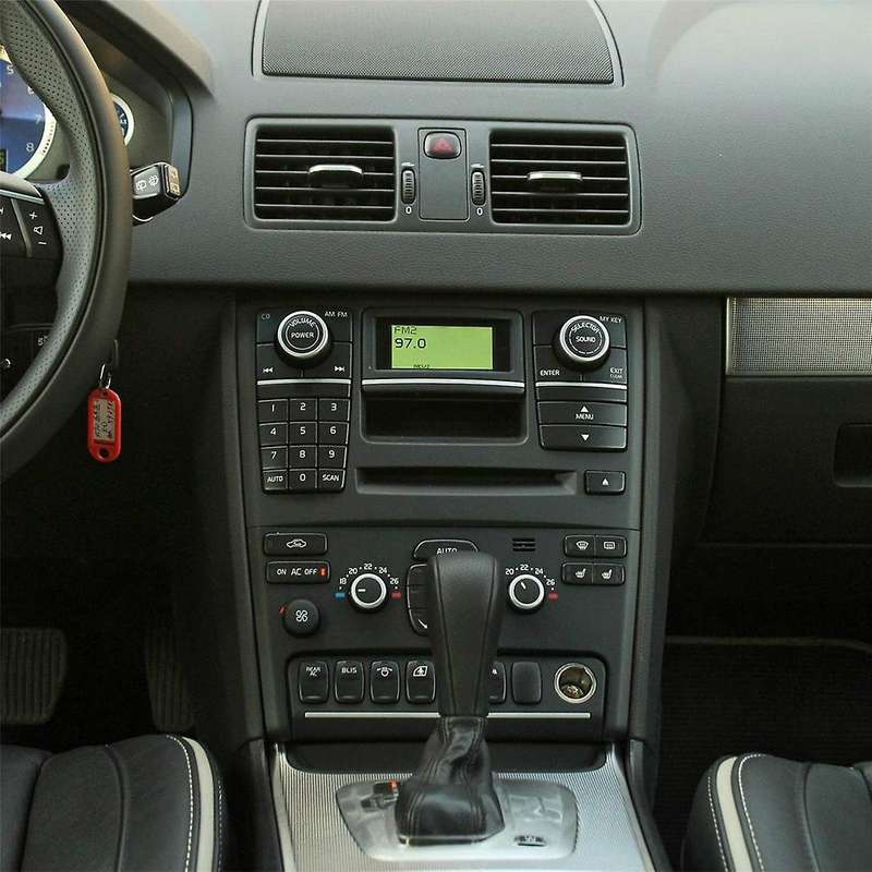 Car Fascia Radio Panel for XC90 2002-2014 Dash Kit Install Facia Console Bezel