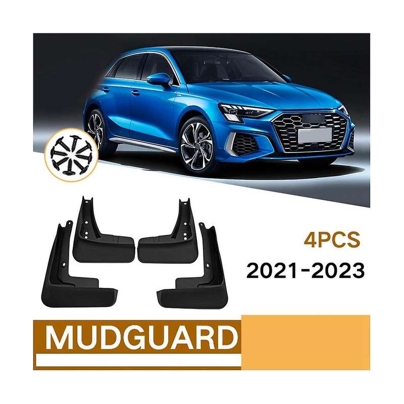 Car Flaps for A3 Sport Hatchback 2021-2023 Mudguards Guard Flap Splash Flaps Accessories