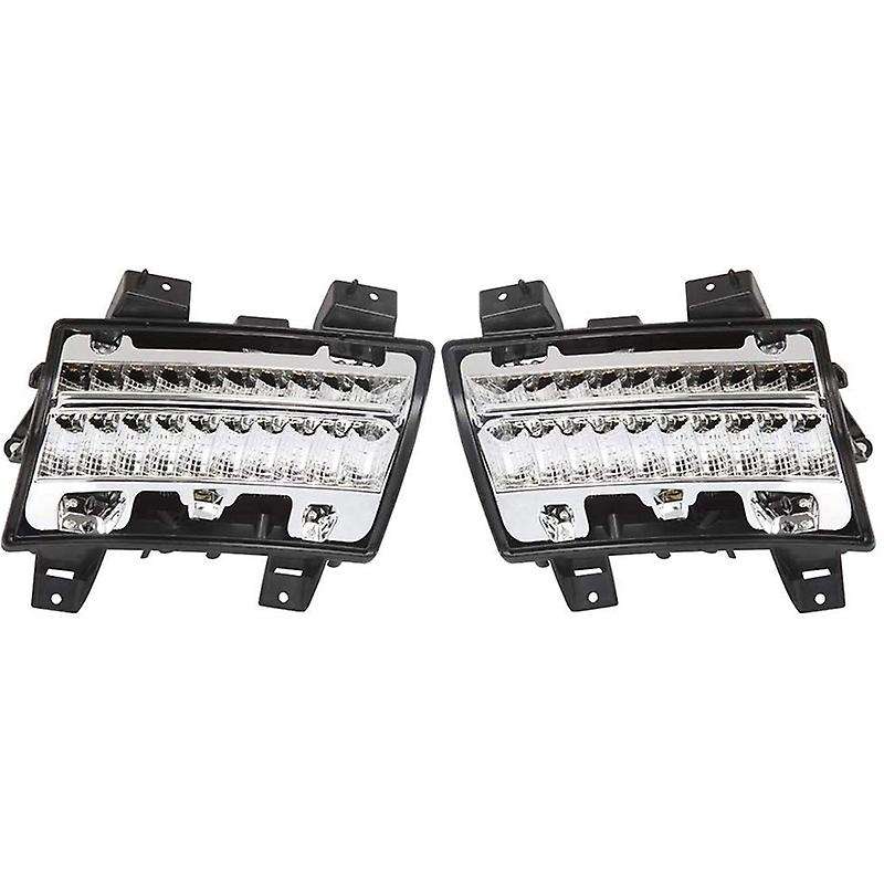 Car Flare Lights Front Wheel Eyebrow Light for JL 2018 2019 Daytime Running / Turn Signal Lights Whi