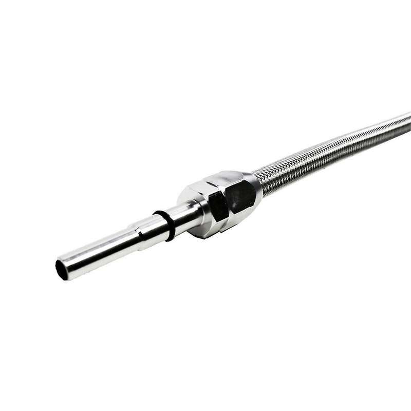Car Flexible Braided Oil for LS1 LS6 5.7 6.0 Engines Stainless Steel Oil Straw